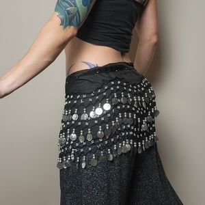 💃 2 Belly Dance Hip Scarf Chain